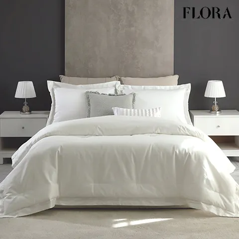 블랑 60수 순면 럭셔리 호텔 사계절 차렵이불 단품 및 세트 SS/Q/K 2colors