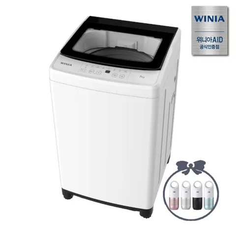 2026년형 신제품 미니 소형 원룸 오피스텔 통돌이 세탁기 WFE907SWA9 본사방문설치