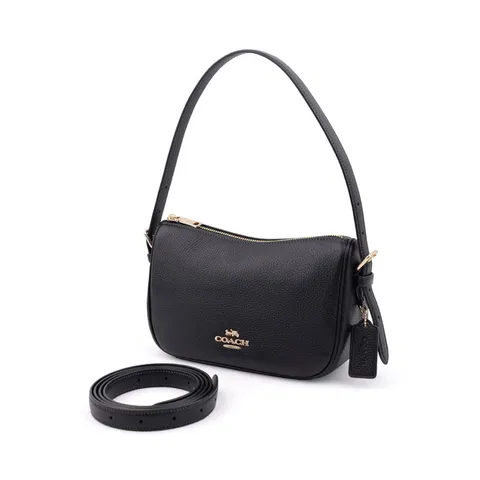 [명품]  숄더백 여성 명품 가죽가방 크로스백 겸용 핸드폰가방 미니백 CY707IMBLK