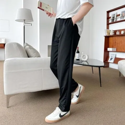 [라일리] Rly 여름 트레이닝 바지 남자 데일리 밴딩 일자 팬츠 (16951437)