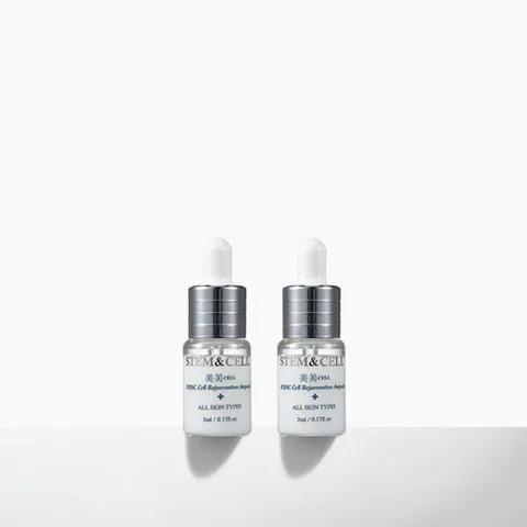 [정가30만원] 스템앤셀 미미셀 앰플 5ml 2개/줄기세포배양액90%/마스크팩(10매)