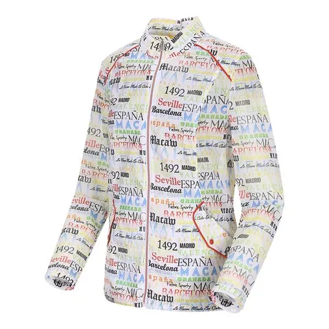 [하프클럽] (여성)레터링프린트집업 점퍼_MKW1JP30