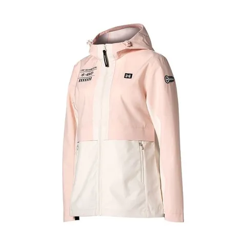 [하프클럽] 25SS  여성 H1 시그니처 3Layer 후드 웨더 자켓 라이트핑크