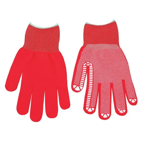 광명코팅 나일론도트장갑 (브랜드-새마을) 적색M 10조 자재