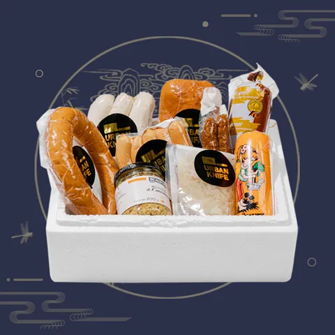 [서울분당퀵배송] 무항생제 돈육으로 만든 독일식 수제햄소시지 선물세트 4호