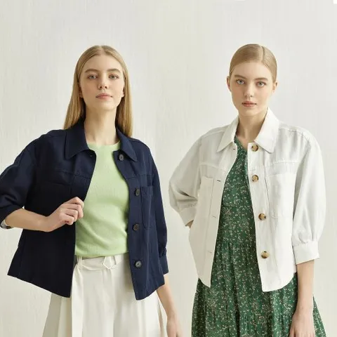 [최초가79000][르스윗]코튼 린넨 혼방 자켓 1종