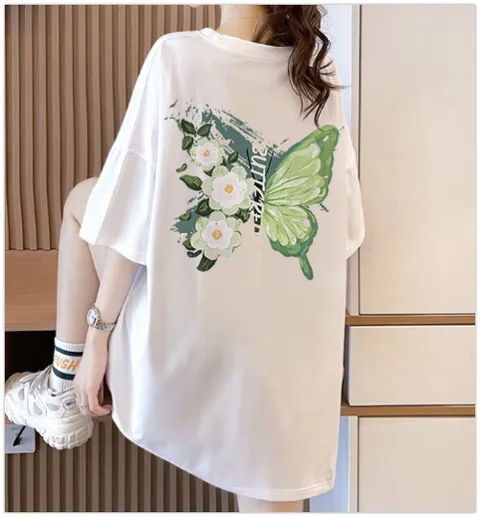 [브리치] 플로렌 / 로엠 빅 버터플 티셔츠 BA40612