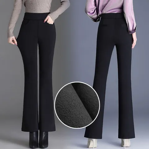 S~4XL (본딩기모)베이직 스판 기모 부츠컷팬츠 빅사이즈까지