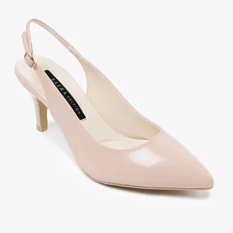 에디션 슬링백 스틸레토 소가죽 베이직 7CM O23G004