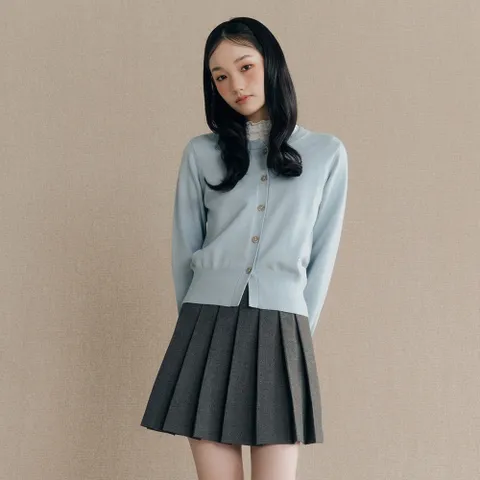 올데이가디건 라운드넥 긴팔 가디건 RMCKF49R99 431941