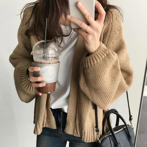 [JH4PNR9T_51IB]기본 가디건 베이지 직장인 사무실 코디 (29879920)