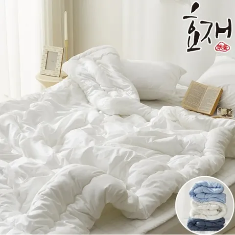 40수면 저데니아솜 차렵이불 베개세트(SS) by효재