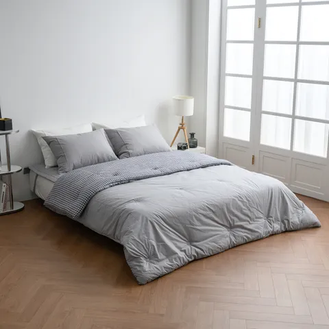 [롯데백화점][리눔]밀리아 면 모달 차렵이불 풀세트 라지킹 4컬러