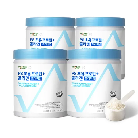 [VIP전용] PS 초유 프로틴+콜라겐 프리미엄 저분자 분리유청 단백질 초유단백질 4통