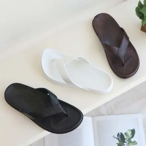 남여공용 여름 슬리퍼 쪼리 스트랩 푹신한 비치샌들