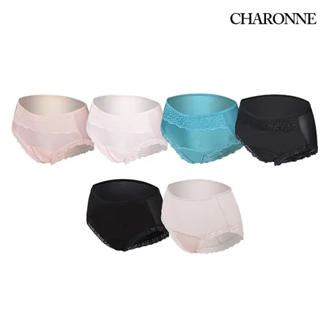 [하프클럽] 샤론느 풍기인견 쿨 안심팬티 4종+2종 국내생산