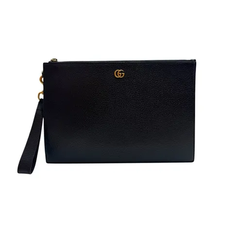 [중고명품]  GG 마몽트 레더 475317 여성 클러치