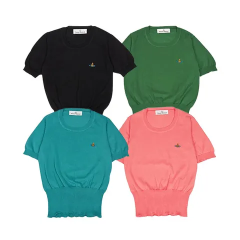 비비안웨스트우드 여자 반팔 니트 4종 18030020 Y000T