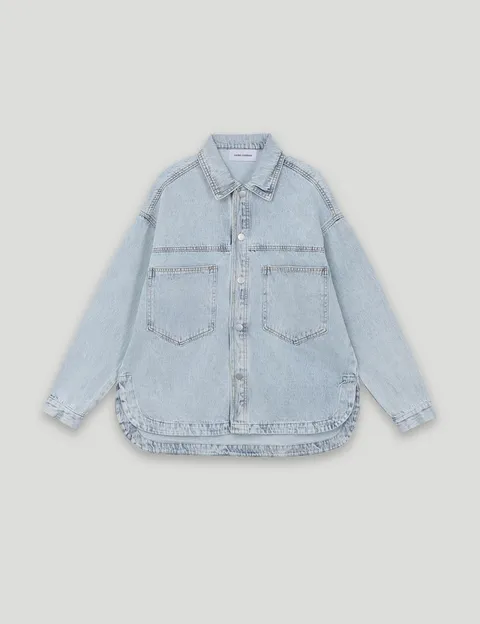 [코데즈컴바인] 돗또 데님 오버핏 자켓 CKA-DJ380W2 428515