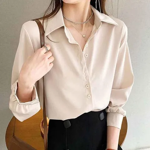 [오노마] ONM 카라 셔츠블라우스 정장 셔츠 직장인 출퇴근룩 캐주얼 (36147285)