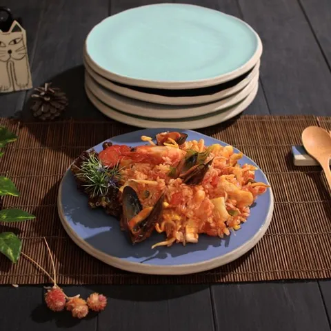 소야도자기 여주 이천 소야 아름 평접시 그릇(대) 도자기그릇 여주도자기 그릇세트