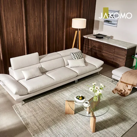 메이트 멀티 4인 기능성 젠위브 패브릭 소파+스툴