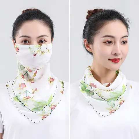 마스크 겸용 스카프(그린) G 천마스크 여름마스크 컬러마스크 숨쉬기편한마스크 여름용마스크