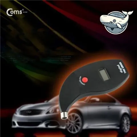 휴대용 타이어 공기압 측정기 간편 공기압 IT 컴퓨터 공기압측정