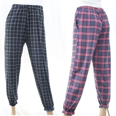 여자 심플 피치기모시보리 파자마바지 [JB99326] 잠옷바지 실내복바지