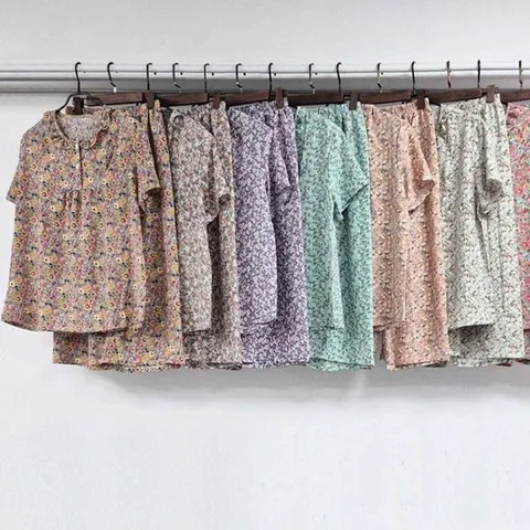 [하프클럽] 3개세트 시원한 인견원단 상하의세트 여름 실내복