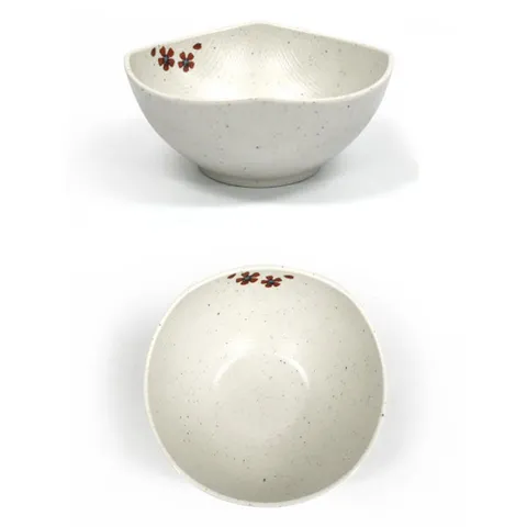 에이치플러스몰 멜라민 비빔밥 그릇 라면 우동 그릇 21.6x9.7cm 13호 탕기 떡국그릇 우동기