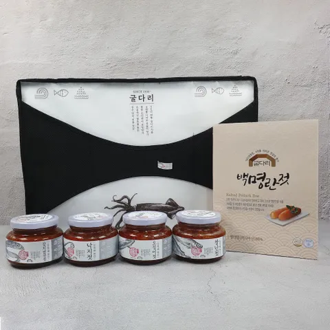 [굴다리식품] 김정배명인 젓갈선물세트 3호 A형