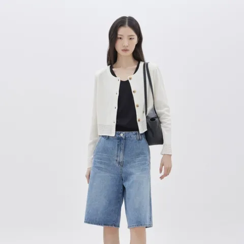 [롯데백화점]스카시 조직 블록 가디건 Z262KSL008