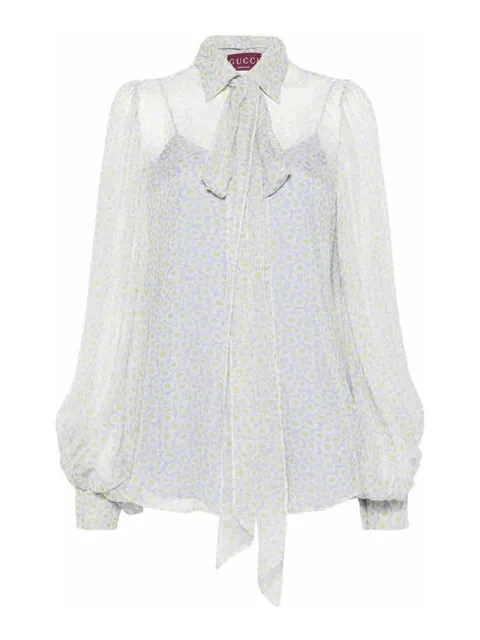 [해외직구] 25SS  블라우스 812225Z7AI41039 LIGHT GREY