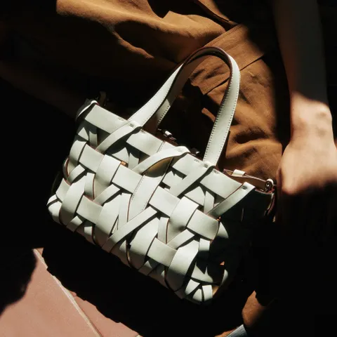 2Colors_핸드메이드 위빙 2way 토트 백 l B11