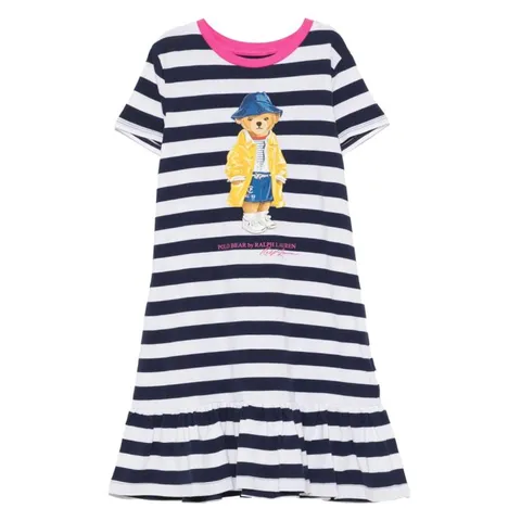 폴로 랄프로렌 여아 네이비 원피스 312957382K_001NAVY/WHITE