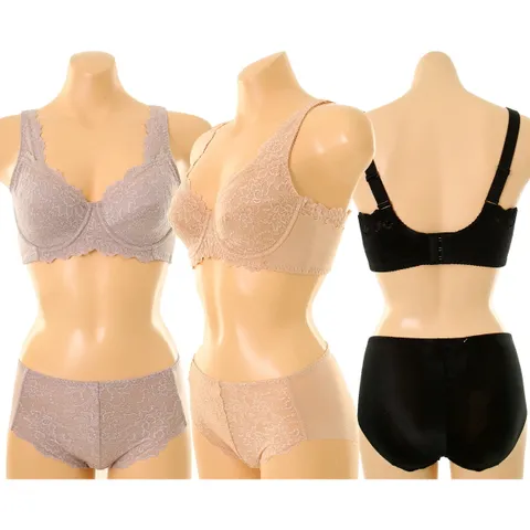 비너스 여성 풀컵 3단후크 브라 탄력팬티 속옷세트 VGBH110AVPTH110C 428515