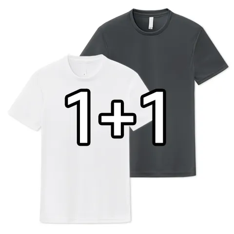 [MNC] 1+1 남녀공용 라이트쿨링 반팔티 MDBT136TS