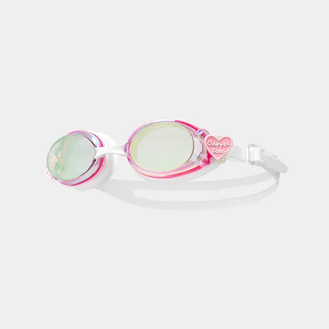 키즈 실리차밍 미러 스윔 고글 오로라/핑크 (B5SKAGG003AUP)