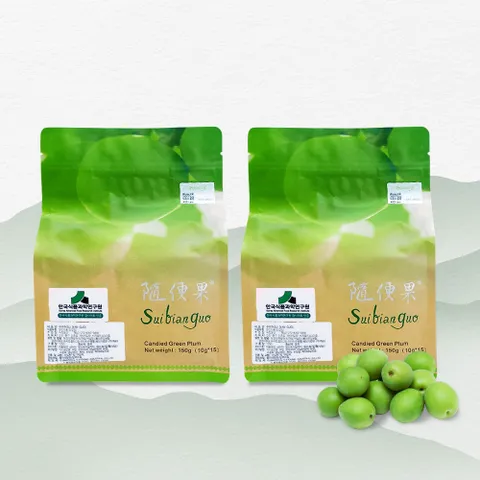 사계우미 수변과 2팩 30일분 하루 한알 원조 똥매실 자연발효 매실약과