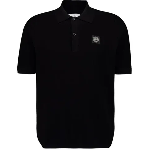 SS25 남성 와플 니트 폴로 티셔츠 K1S155100033 S00B5 V0029