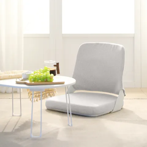 LB01S 누비 등받이 허리 편한 자세교정 좌식의자