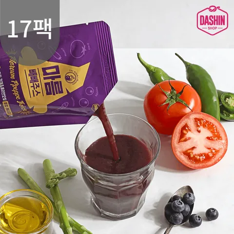 무설탕 빼빼주스 2주 클렌즈세트(17팩) / 클렌즈주스