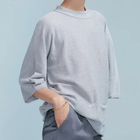 [최초가 99000]20 스팽글린넨쿨니트1종