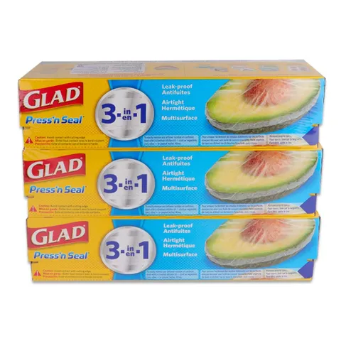 글래드 프레스앤씰 매직랩 30cm 3개세트 랩 매직랩 재사용랩 식품보관 뚜껑없을때 일회용품