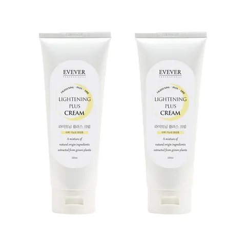 [레디] 이브에버 라이트닝 플러스 크림 200ml 2개 미백 기능성 화이트닝