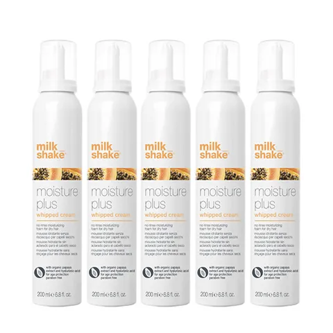 밀크쉐이크 모이스쳐 플러스 휩피드 크림 5개 200ml*5ea[사용기한 27년 03월까지]