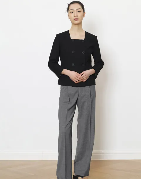 New le gris summer wool pants