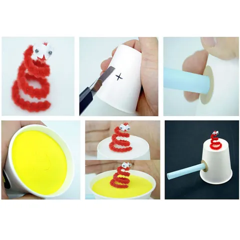 음파진동 춤추는 벌레 만들기 5명 set