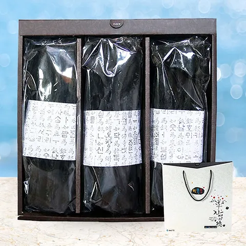 [웰굿]부산 기장 특산품 바다내음 선물세트 1호미역150gx2,다시마120g